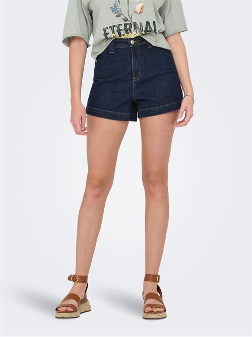 ONLPARIS HW DNM SHORTS MAE ONLY | 15349186/Dark Blue Denim
